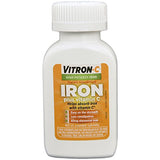 Vitron-C High Potency Iron Supplement with Vitamin C | 60 Count