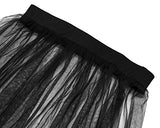 iHeartRaves Black Fairy Tulles Sheer Tutu Maxi Skirt (Small) -  - iHeartRaves - ProducerDJ.Market