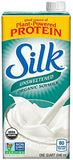 Silk Unsweetened Organic Soymilk 32-Ounce Aseptic Cartons (Pack of 6), Unflavored Dairy-Alternative Milk, Organic, Individually Packaged