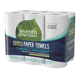 Seventh Generation Paper Towels, 100% Recycled Paper, 2-ply, 6-Count (Pack of 4) -  - Seventh Generation - ProducerDJ.Market