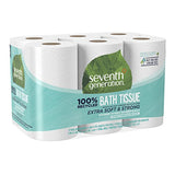 Seventh Generation Toilet Paper, Bath Tissue, 100% Recycled Paper, 48 Rolls (Packaging May Vary) -  - Seventh Generation - ProducerDJ.Market